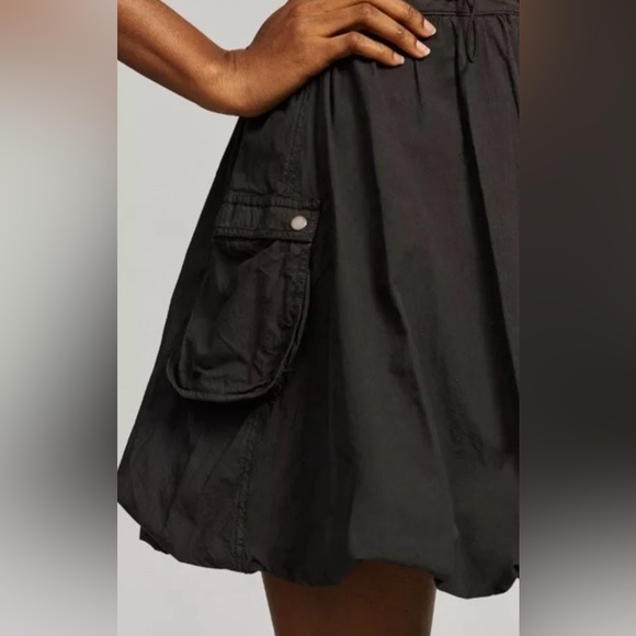 Pilcro by Anthropologie Black bubble Mini Skirt - Picture 3 of 8